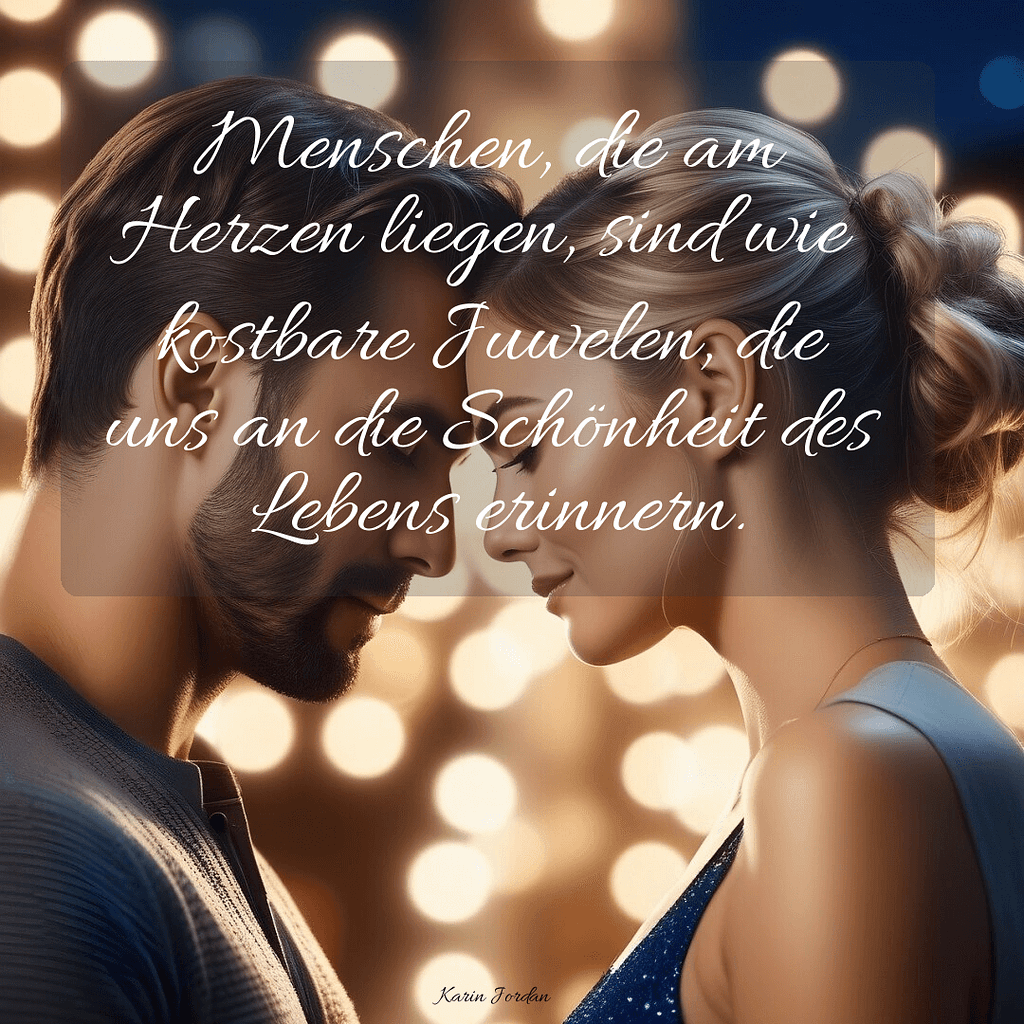 Mann und Frau. Menschen die uns am Herzen liegen