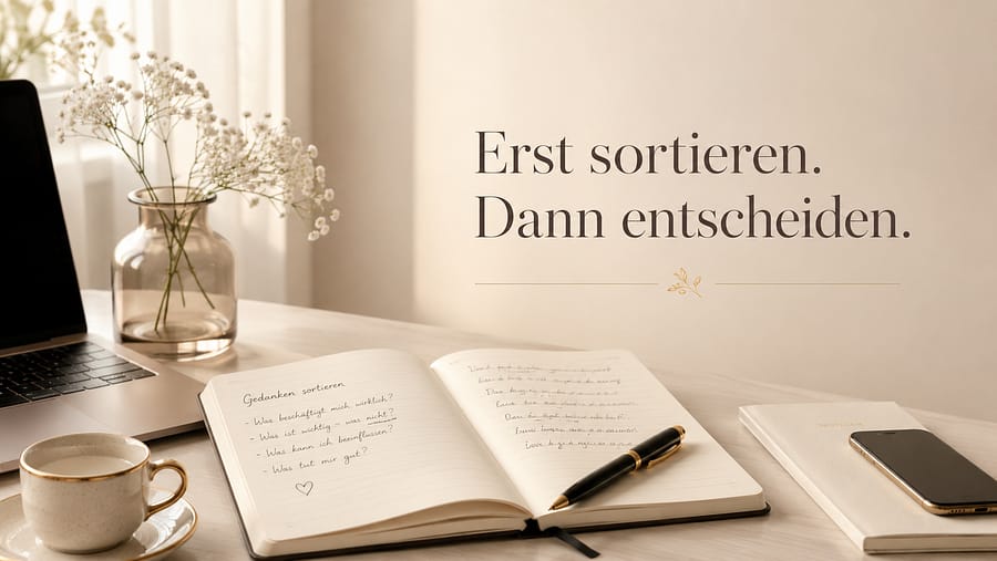 Gedanken sortieren mit ChatGPT und KI
